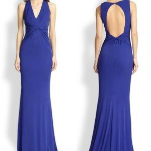 Badgley Mischka Collection Formal Gown Dress Blue